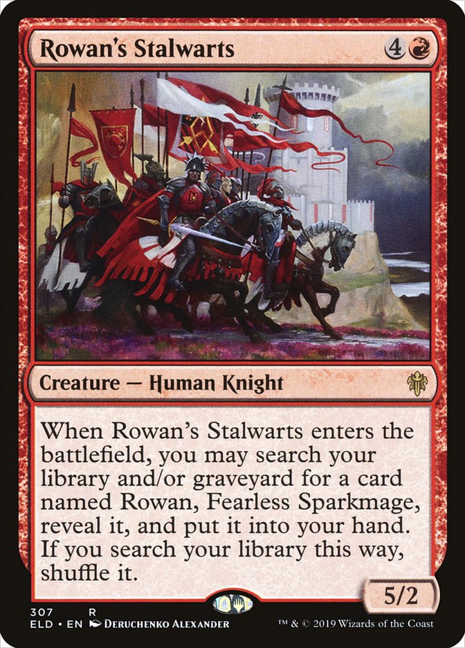 Rowan's Stalwarts [Throne of Eldraine] - Magic: The Gathering - Card Brawlers | Quebec | Canada |