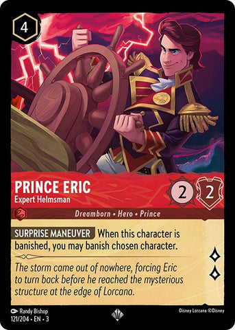 Prince Eric - Expert Helmsman (121/204) [Into the Inklands] - Card Brawlers | Quebec | Canada | Yu-Gi-Oh!