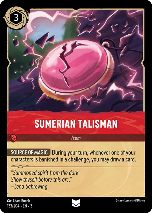 Sumerian Talisman (133/204) [Into the Inklands] - Card Brawlers | Quebec | Canada | Yu-Gi-Oh!