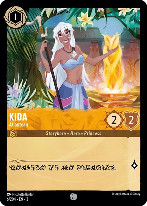 Kida - Atlantean (6/204) [Into the Inklands] - Card Brawlers | Quebec | Canada | Yu-Gi-Oh!