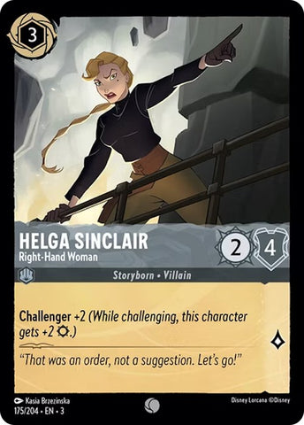 Helga Sinclair - Right-Hand Woman (175/204) [Into the Inklands] - Card Brawlers | Quebec | Canada | Yu-Gi-Oh!