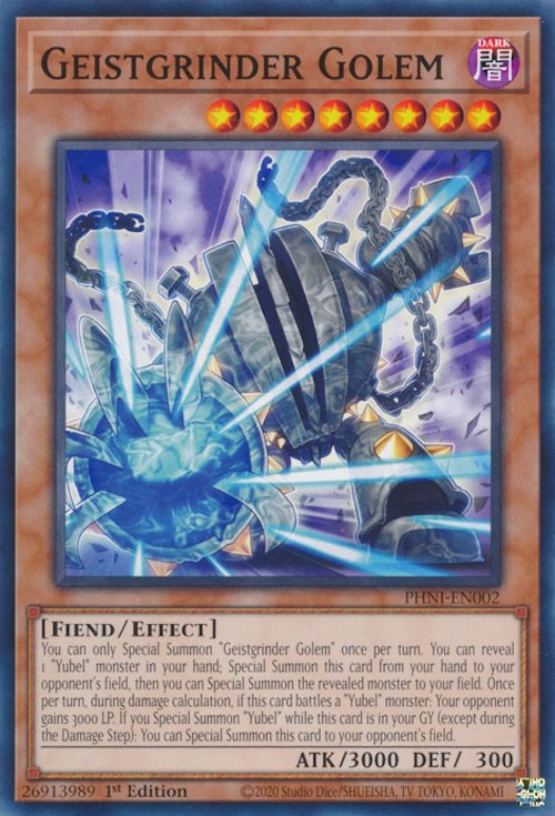 Geistgrinder Golem [PHNI-EN002] Common - Card Brawlers | Quebec | Canada | Yu-Gi-Oh!