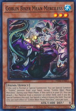 Goblin Biker Mean Merciless [PHNI-EN011] Super Rare - Yu-Gi-Oh! - Card Brawlers | Quebec | Canada |