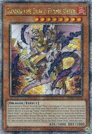 Horus the Black Flame Deity [PHNI-EN018] Quarter Century Secret Rare - Yu-Gi-Oh! - Card Brawlers | Quebec | Canada |