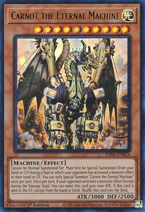 Carnot the Eternal Machine [PHNI-EN024] Ultra Rare - Yu-Gi-Oh! - Card Brawlers | Quebec | Canada |