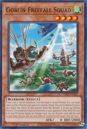 Goblin Freefall Squad [PHNI-EN029] Common - Yu-Gi-Oh! - Card Brawlers | Quebec | Canada |
