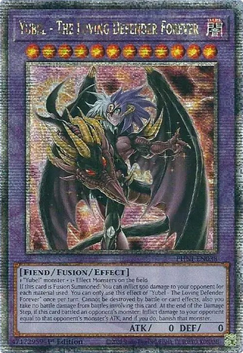 Yubel - The Loving Defender Forever [PHNI-EN038] Quarter Century Secret Rare - Card Brawlers | Quebec | Canada | Yu-Gi-Oh!