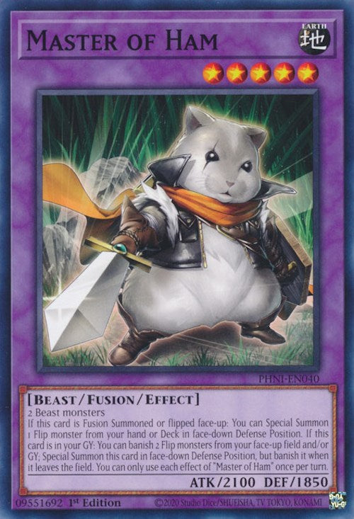 Master of Ham [PHNI-EN040] Common - Card Brawlers | Quebec | Canada | Yu-Gi-Oh!