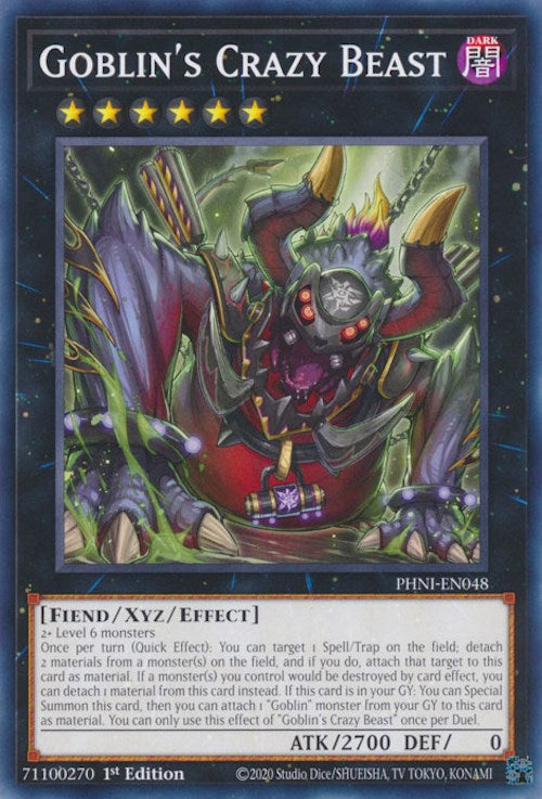 Goblin's Crazy Beast [PHNI-EN048] Common - Card Brawlers | Quebec | Canada | Yu-Gi-Oh!