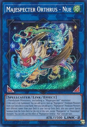 Majespecter Orthrus - Nue [PHNI-EN051] Secret Rare - Yu-Gi-Oh! - Card Brawlers | Quebec | Canada |