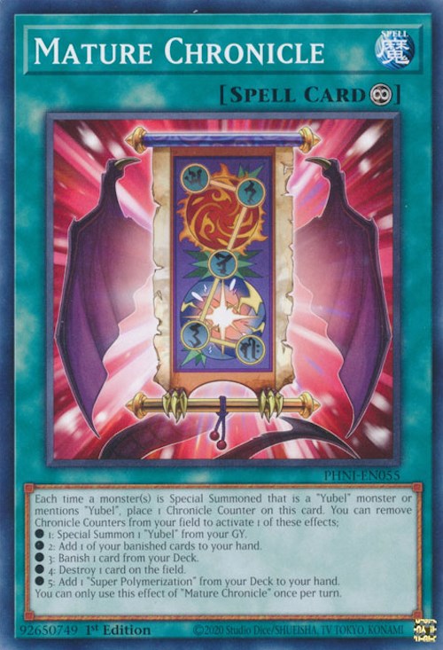 Mature Chronicle [PHNI-EN055] Common - Card Brawlers | Quebec | Canada | Yu-Gi-Oh!