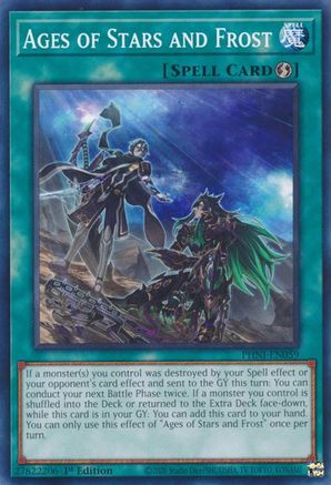 Ages of Stars and Frost [PHNI-EN059] Common - Yu-Gi-Oh! - Card Brawlers | Quebec | Canada |