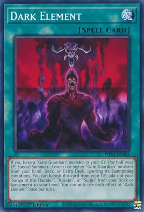 Dark Element [PHNI-EN063] Common - Yu-Gi-Oh! - Card Brawlers | Quebec | Canada |