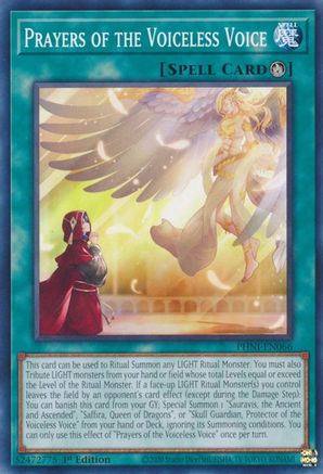 Prayers of the Voiceless Voice [PHNI-EN066] Common - Yu-Gi-Oh! - Card Brawlers | Quebec | Canada |