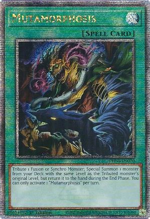 Mutamorphosis [PHNI-EN070] Quarter Century Secret Rare - Yu-Gi-Oh! - Card Brawlers | Quebec | Canada |