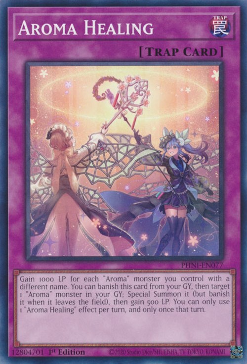 Aroma Healing [PHNI-EN077] Common - Card Brawlers | Quebec | Canada | Yu-Gi-Oh!