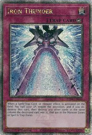 Iron Thunder [PHNI-EN080] Quarter Century Secret Rare - Yu-Gi-Oh! - Card Brawlers | Quebec | Canada |
