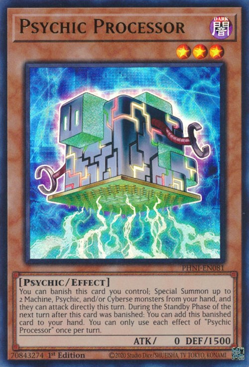 Psychic Processor [PHNI-EN081] Ultra Rare - Card Brawlers | Quebec | Canada | Yu-Gi-Oh!