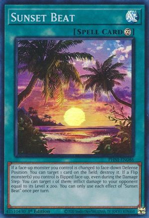 Sunset Beat [PHNI-EN086] Super Rare - Yu-Gi-Oh! - Card Brawlers | Quebec | Canada |