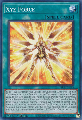 Xyz Force [PHNI-EN089] Common - Card Brawlers | Quebec | Canada | Yu-Gi-Oh!