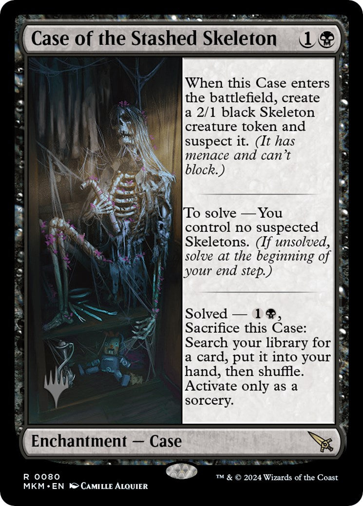 Case of the Stashed Skeleton (Promo Pack) [Murders at Karlov Manor Promos] - Magic: The Gathering - Card Brawlers | Quebec | Canada |