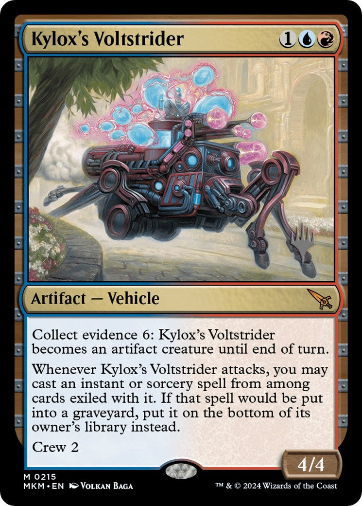 Kylox's Voltstrider (Promo Pack) [Murders at Karlov Manor Promos] - Magic: The Gathering - Card Brawlers | Quebec | Canada |