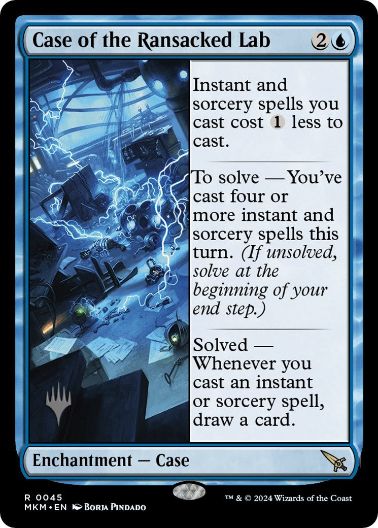 Case of the Ransacked Lab (Promo Pack) [Murders at Karlov Manor Promos] - Magic: The Gathering - Card Brawlers | Quebec | Canada |