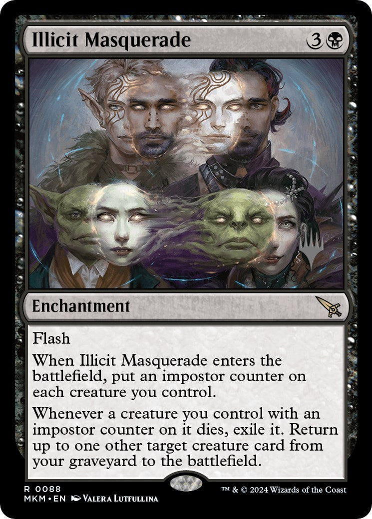 Illicit Masquerade (Promo Pack) [Murders at Karlov Manor Promos] - Magic: The Gathering - Card Brawlers | Quebec | Canada |