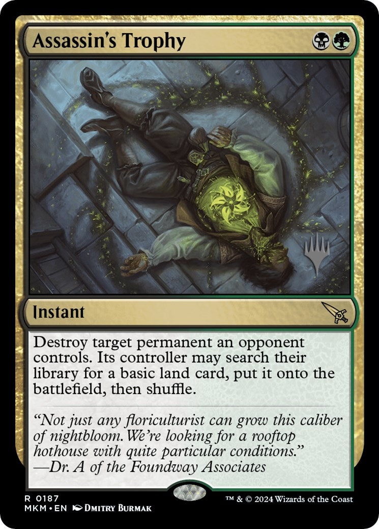 Assassin's Trophy (Promo Pack) [Murders at Karlov Manor Promos] - Magic: The Gathering - Card Brawlers | Quebec | Canada |