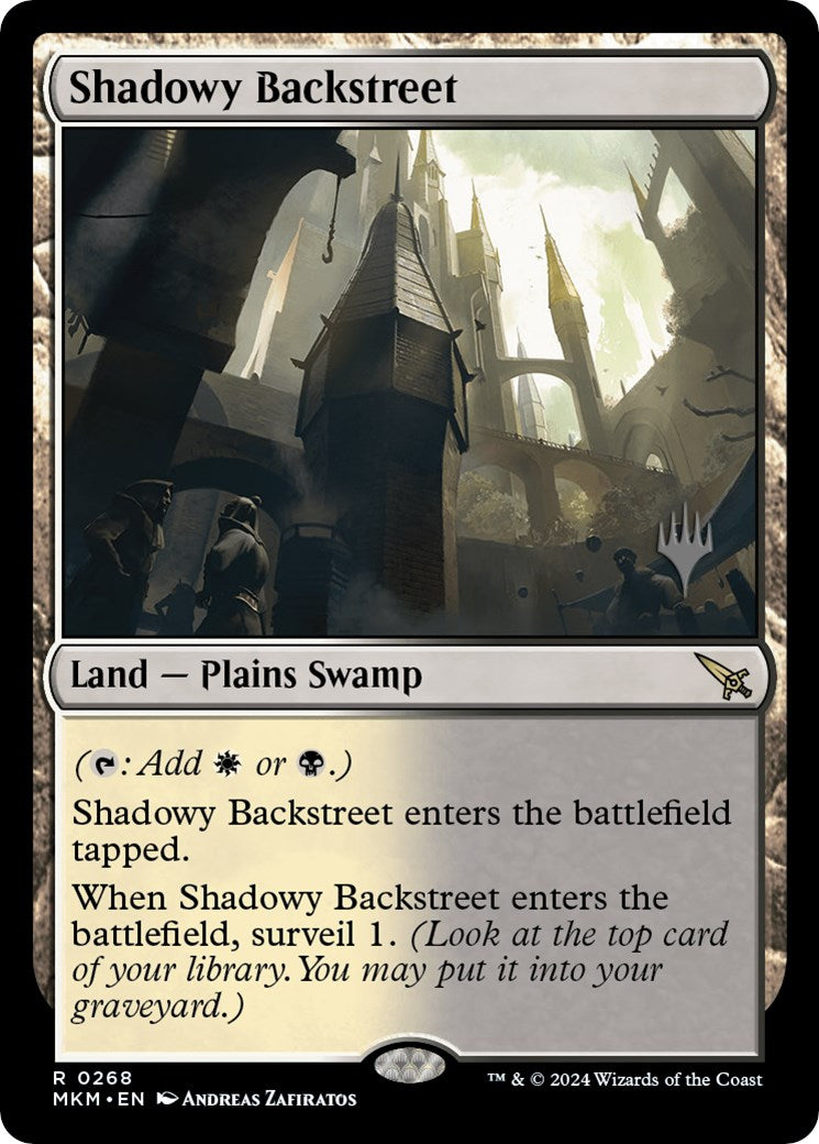 Shadowy Backstreet (Promo Pack) [Murders at Karlov Manor Promos] - Magic: The Gathering - Card Brawlers | Quebec | Canada |