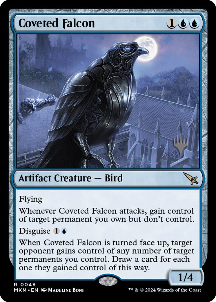 Coveted Falcon (Promo Pack) [Murders at Karlov Manor Promos] - Magic: The Gathering - Card Brawlers | Quebec | Canada |