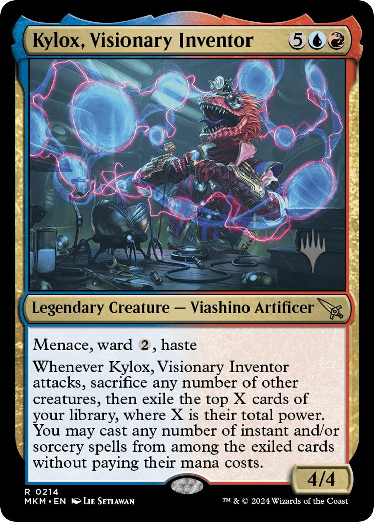 Kylox, Visionary Inventor (Promo Pack) [Murders at Karlov Manor Promos] - Magic: The Gathering - Card Brawlers | Quebec | Canada |