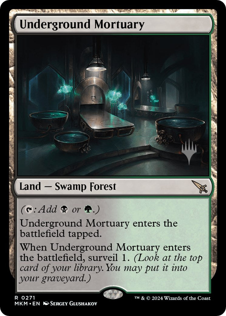 Underground Mortuary (Promo Pack) [Murders at Karlov Manor Promos] - Magic: The Gathering - Card Brawlers | Quebec | Canada |