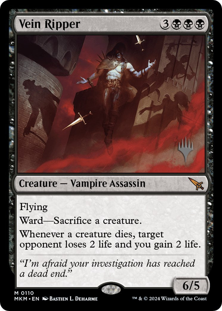 Vein Ripper (Promo Pack) [Murders at Karlov Manor Promos] - Magic: The Gathering - Card Brawlers | Quebec | Canada |