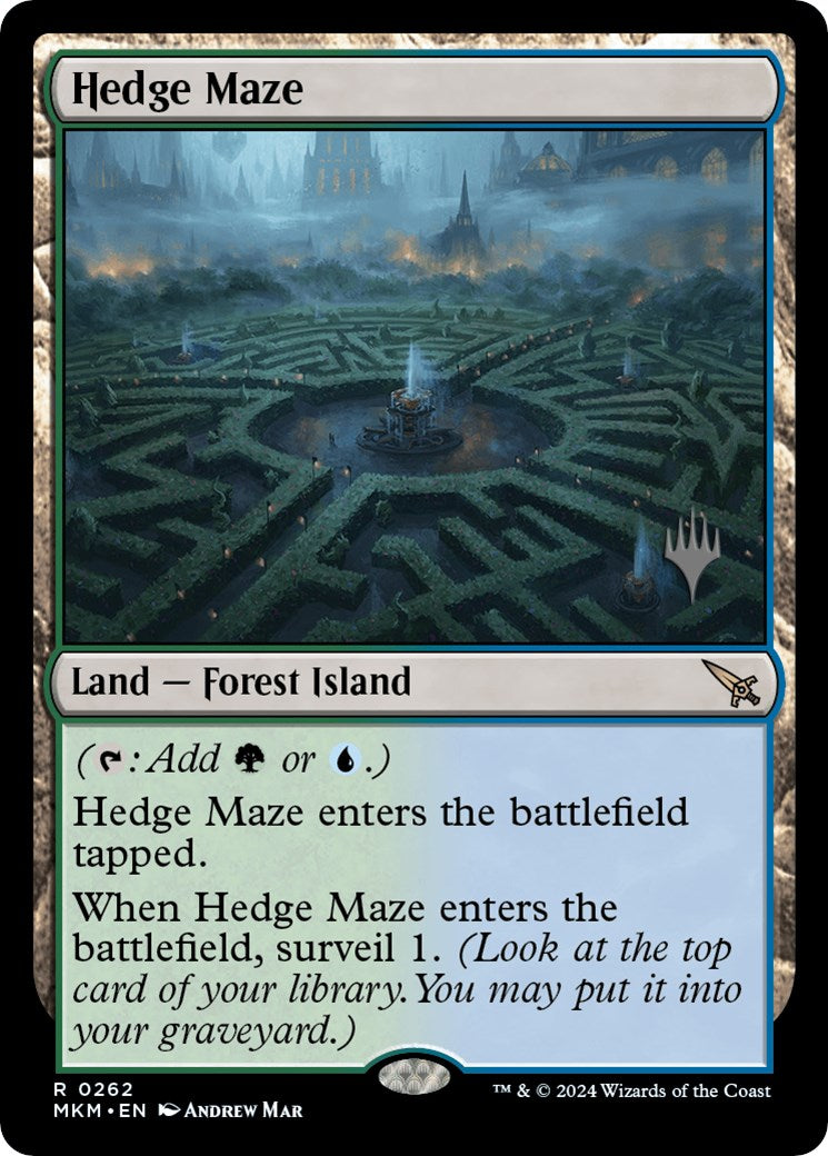 Hedge Maze (Promo Pack) [Murders at Karlov Manor Promos] - Magic: The Gathering - Card Brawlers | Quebec | Canada |