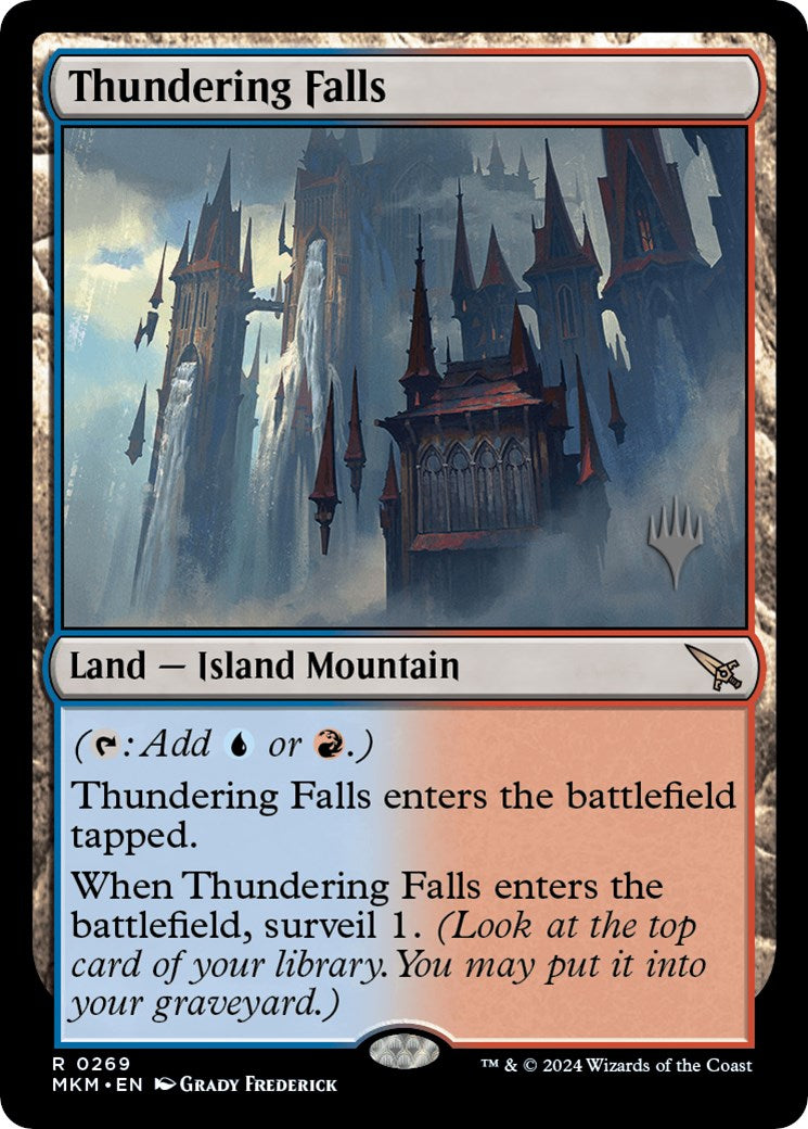 Thundering Falls (Promo Pack) [Murders at Karlov Manor Promos] - Magic: The Gathering - Card Brawlers | Quebec | Canada |