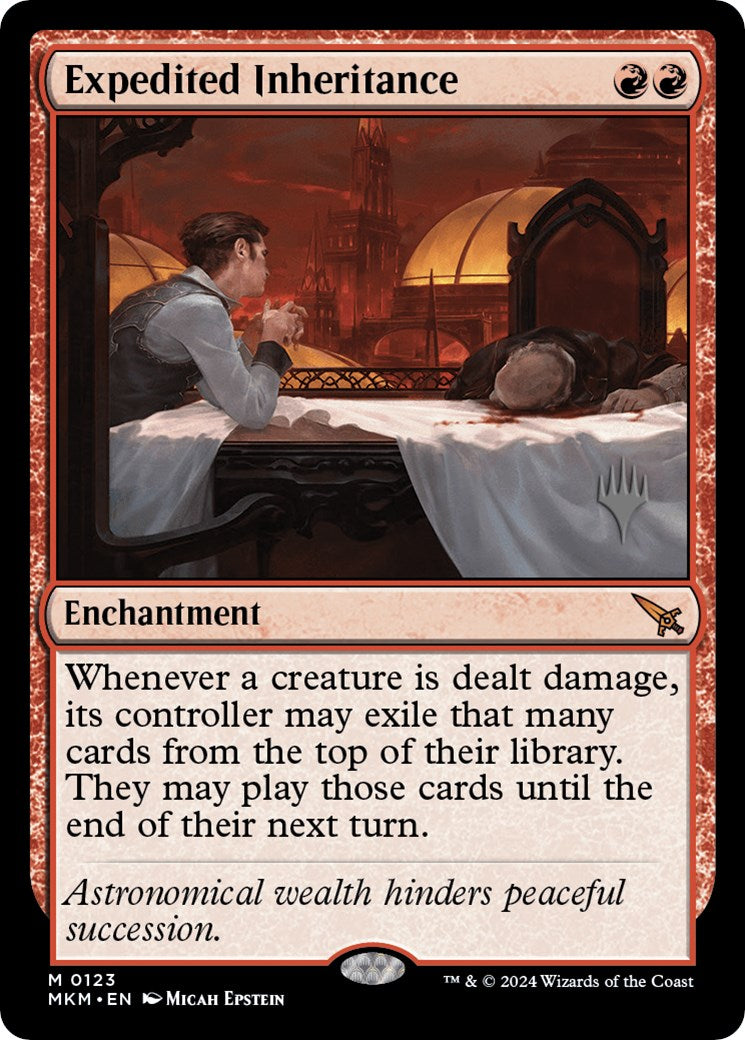 Expedited Inheritance (Promo Pack) [Murders at Karlov Manor Promos] - Magic: The Gathering - Card Brawlers | Quebec | Canada |