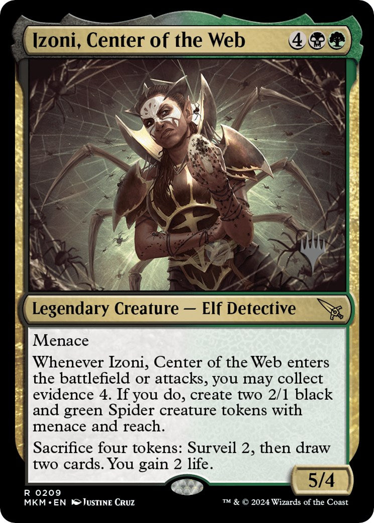 Izoni, Center of the Web (Promo Pack) [Murders at Karlov Manor Promos] - Magic: The Gathering - Card Brawlers | Quebec | Canada |