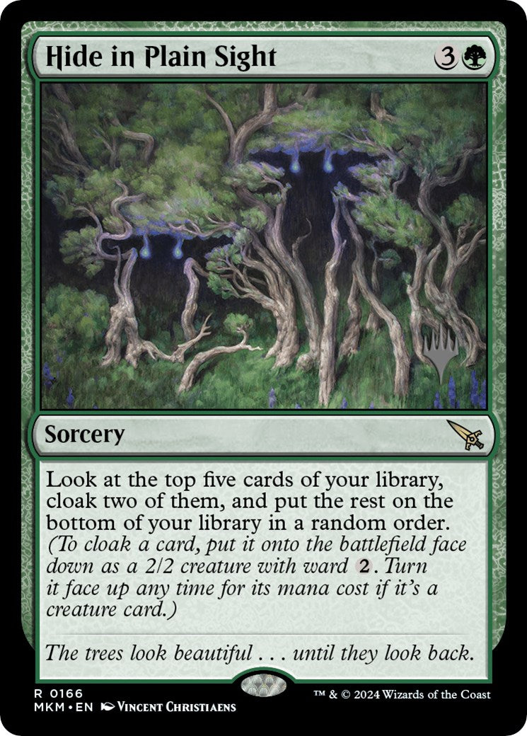 Hide in Plain Sight (Promo Pack) [Murders at Karlov Manor Promos] - Magic: The Gathering - Card Brawlers | Quebec | Canada |