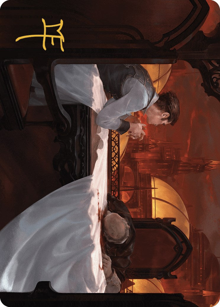 Expedited Inheritance Art Card (Gold-Stamped Signature) [Murders at Karlov Manor Art Series] - Magic: The Gathering - Card Brawlers | Quebec | Canada |