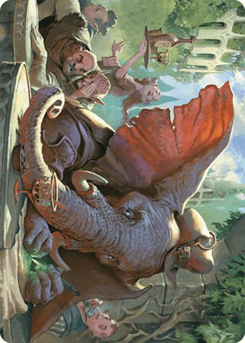 Loxodon Eavesdropper Art Card [Murders at Karlov Manor Art Series] - Magic: The Gathering - Card Brawlers | Quebec | Canada |