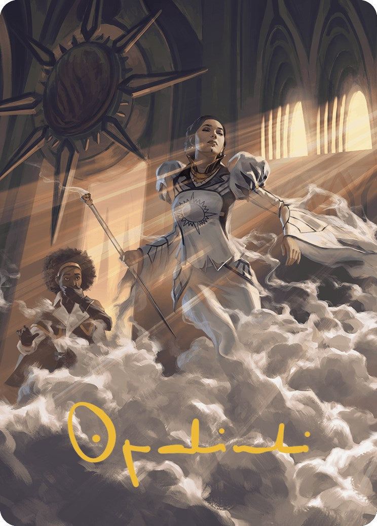 Call a Surprise Witness Art Card (Gold-Stamped Signature) [Murders at Karlov Manor Art Series] - Magic: The Gathering - Card Brawlers | Quebec | Canada |