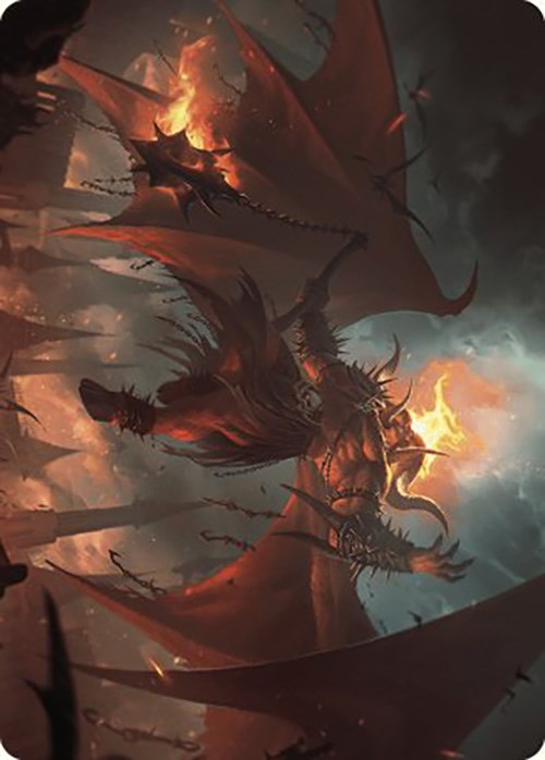 Rakdos, Patron of Chaos Art Card (22/49) [Murders at Karlov Manor Art Series] - Magic: The Gathering - Card Brawlers | Quebec | Canada |