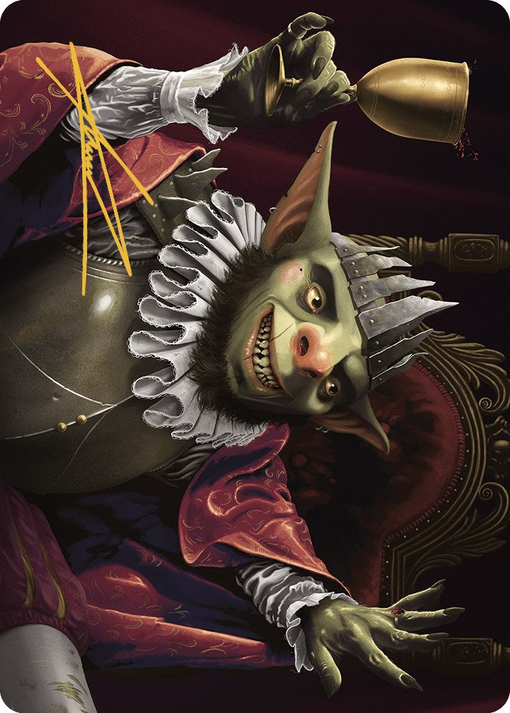 Krenko, Baron of Tin Street Art Card (Gold-Stamped Signature) [Murders at Karlov Manor Art Series] - Magic: The Gathering - Card Brawlers | Quebec | Canada |