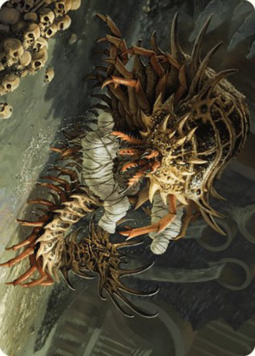 Rot Farm Mortipede Art Card [Murders at Karlov Manor Art Series] - Magic: The Gathering - Card Brawlers | Quebec | Canada |