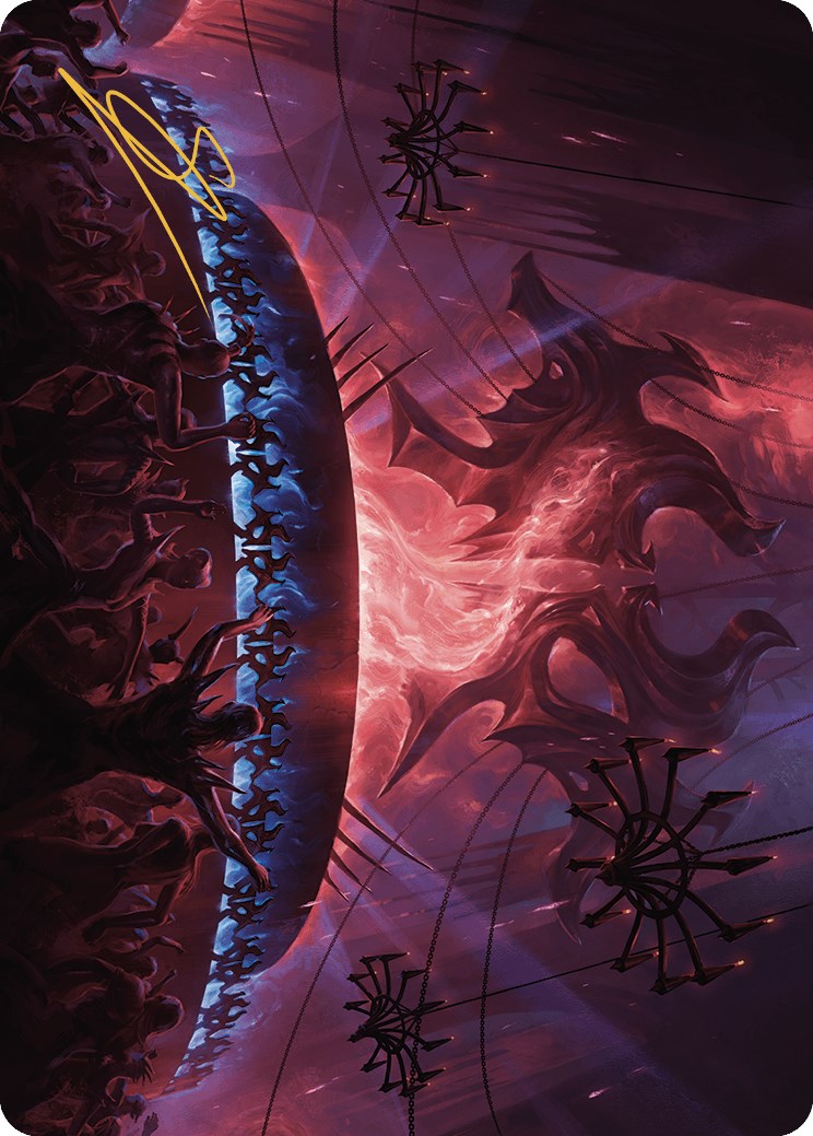 Raucous Theater Art Card (Gold-Stamped Signature) [Murders at Karlov Manor Art Series] - Magic: The Gathering - Card Brawlers | Quebec | Canada |