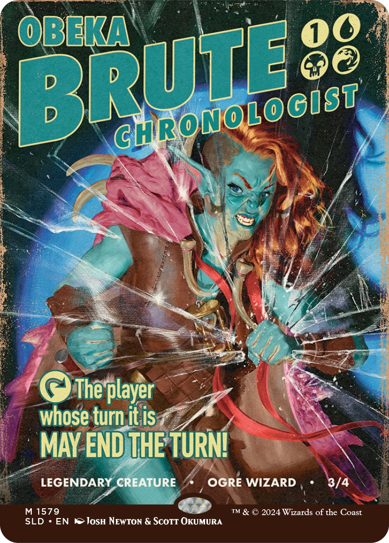 Obeka, Brute Chronologist [Secret Lair Drop Series] - Magic: The Gathering - Card Brawlers | Quebec | Canada |