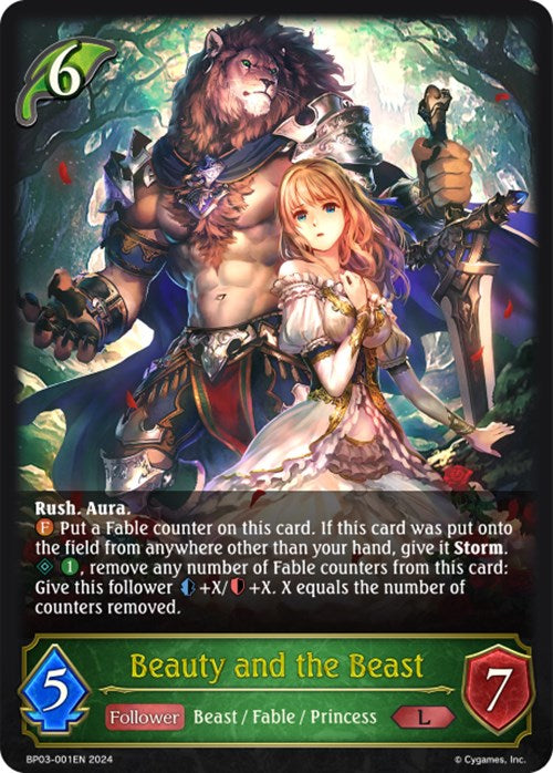 Beauty and the Beast (BP03-001EN) [Flame of Laevateinn] - Bushiroad - Card Brawlers | Quebec | Canada |