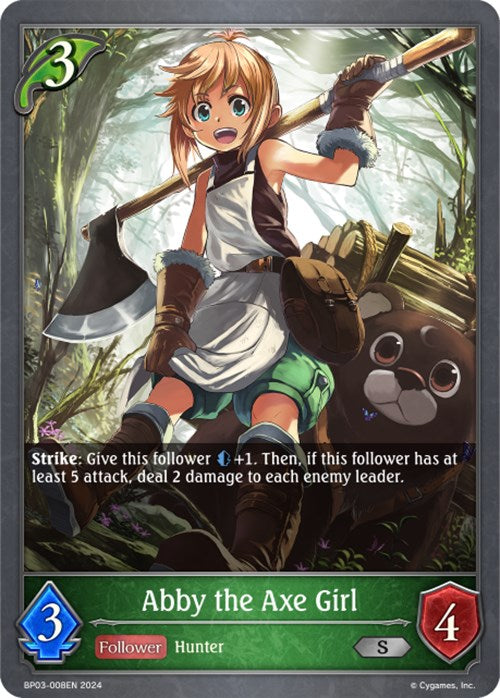 Abby the Axe Girl (BP03-008EN) [Flame of Laevateinn] - Bushiroad - Card Brawlers | Quebec | Canada |