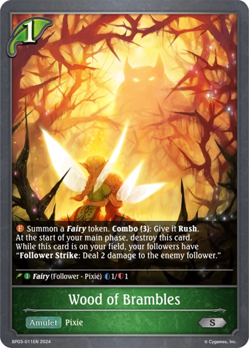 Wood of Brambles (BP03-011EN) [Flame of Laevateinn] - Bushiroad - Card Brawlers | Quebec | Canada |